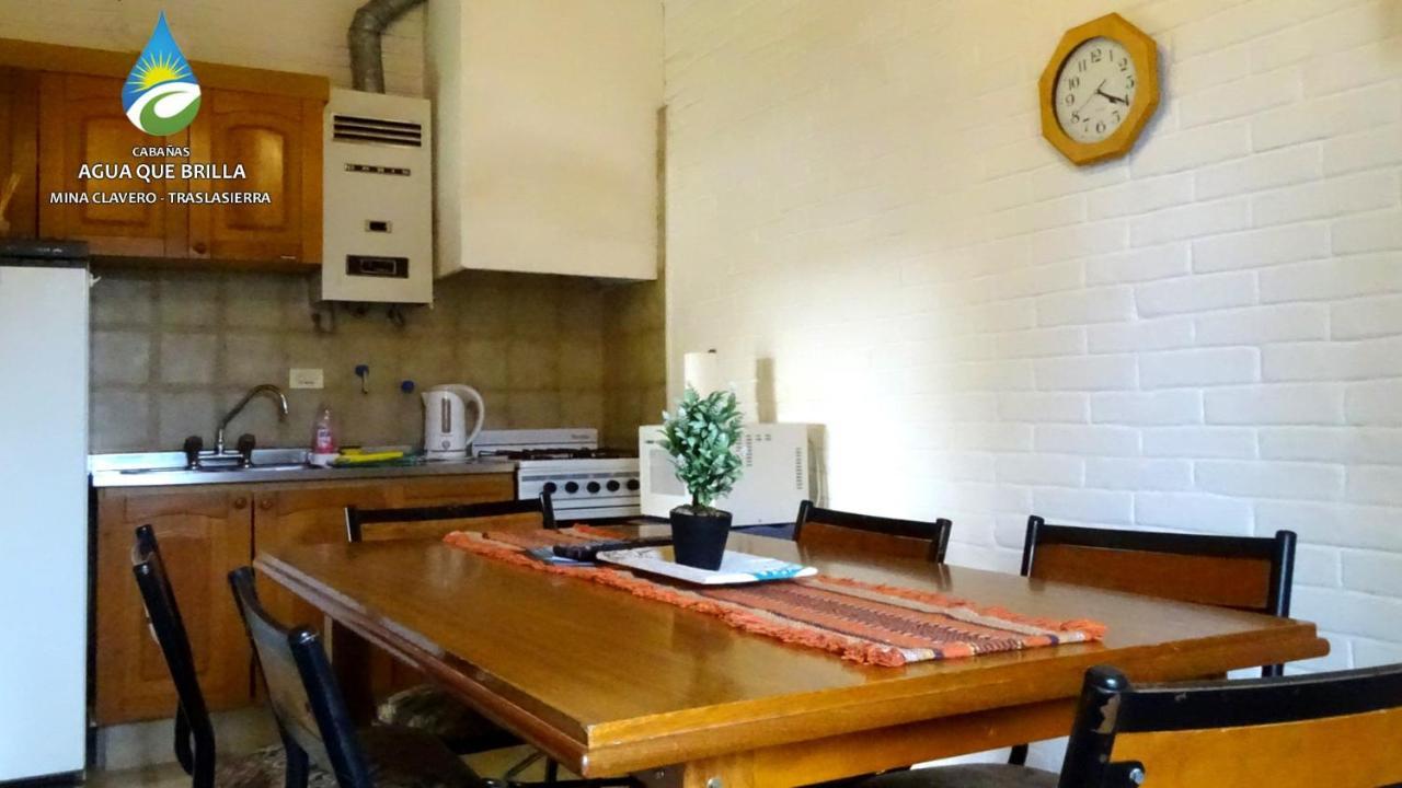 Cabañas Agua que Brilla Mina Clavero Exterior foto